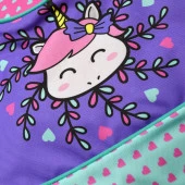 Sentor 2 Bölmeli Anaokulu Sırt Çantası Sevimli Kız Baskılı thumbnail 5