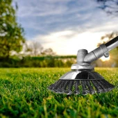 Por-Max Profesyonel Tırpan Başlığı 24 Tel Fırçalı 6 Inch - 5