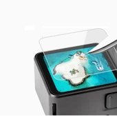 Tfy Store DJI Action 2  Uyumlu 3 Adet Şeffaf Ekran koruyucu Nano Jelatin thumbnail 3