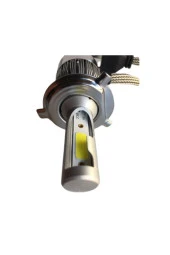 Motorsiklet H-4 Led Power Led 12v 100/100w Beyaz Işık Zenon Ampul - 1