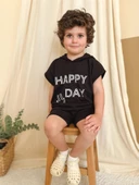 Kapüşonlu Yazlık Baskılı Takım 2404KPSNYZLYK - 2