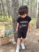 Kapüşonlu Yazlık Baskılı Takım 2404KPSNYZLYK - 4