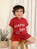 Kapüşonlu Yazlık Baskılı Takım 2404KPSNYZLYK - 10