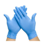 UCUZ MAVİ NİTRİL ELDİVEN 10 PAKET - 1
