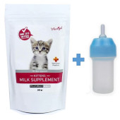 Maxisol Yavru Kedi Süt Tozu 200 gr, Avida Cat Lamb Sticks 12li Ödül, Biberon - 4