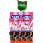 Kedi Süt Tozu Lifeguard 2x240gr, Bonisa Kitten 4-Punch, Biberon, Mama Kabı Seti - 1