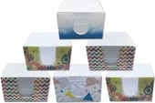 Küp Blok Kutulu Beyaz Kağıt 6 Paket - 1