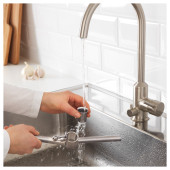 KONCIS sarımsak ezici, paslanmaz çelik, 16 cm - 2