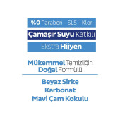 Sleepy Easy Clean Çamaşır Suyu Katkılı Yüzey Temizlik Havlusu 100 Yaprak. - 3