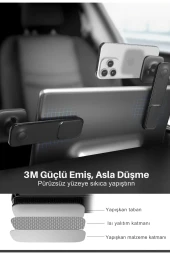 Qpen EH229 Yapışkanlı Manyetik Magsafe Araç Tutucu thumbnail 2