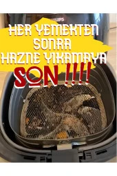 Airfryer Için Borcam Xiaomiairfryer3,5l Philips Airfryer4,1/7.3 Xxl Tefal Easyfry Arzumairtasty Xl thumbnail 2