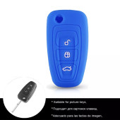 FORD FOCUS MK3 ST FİESTA RANGER MONDEO ECOSPORT ESCAPE KUGA SİLİKON ANAHTAR KILIF thumbnail 1