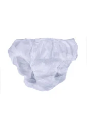 cengizgrup Tek Kullanımlık Tela Külot Beyaz L Beden 10 Adet thumbnail 3