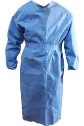 cengizgrup Tek Kullanımlık Tela Ziyaretçi Önlüğü Mavi 50 Gram L Beden 50 Adet thumbnail 1