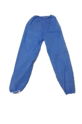 cengizgrup Tek Kullanımlık Tela Pantolon Mavi M Beden 10 Adet - 1