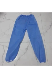 cengizgrup Tek Kullanımlık Tela Pantolon Mavi M Beden 10 Adet - 3