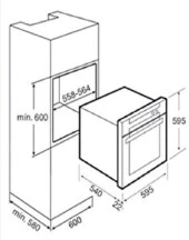 TEKA HAK 625 WH ANKASTRE FIRIN BEYAZ - 2