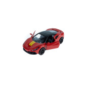 Oyuncak Metal Çek Bırak Süper Sport Araba Kırmızı 11 Cm - 1