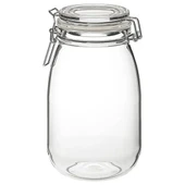 IKEA Korken 1,8 Lt Cam Kilitli Kavanoz - 1