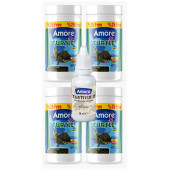 Amore Turtle Green Calcium Sticks 4x125 Ml Su Kaplumbağası Yemi Ve Vitamin Seti - 1