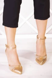 Erkan Saçmacı Liana Bronz Kaplama Fileli Stiletto - 3