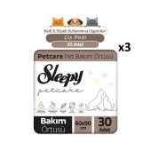 Sleepy Petcare 60x90 cm 90'lı Pet Bakım Örtüsü - 1