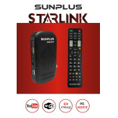 Sunplus Starlink  Çanaklı-Çanaksız Full Hd Sınırsız Sinema Paketli Uydu Alıcısı Ethernet hediye - 2