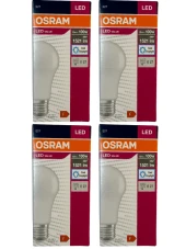 Osram 13W (100W) 6500K (Beyaz Işık) E27 Duylu Led Ampul (4 Adet) thumbnail 1