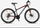 Kron VORTEX 4.0 - 27.5  MTB - 16' - 21 Vites - M.DISC - Mat Siyah-Gri/Kırmızı - 1