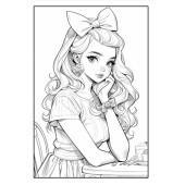 Anime Barbi Boyama Kitabı (60 Süper Boyama) - 2