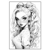 Anime Barbi Boyama Kitabı (60 Süper Boyama) - 3