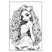 Anime Barbi Boyama Kitabı (60 Süper Boyama) - 4