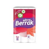 Berrak Kağıt Havlu 2 Katlı 12 Rulo - 1