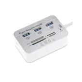 Hadron HDX7029 Type-C to Usb 3.0 Hub 3 Port Usb Çoğaltıcı + Ms/Sd/M2/Tf 7in1 Kart Okuyucu 5/10 Gbps - 3