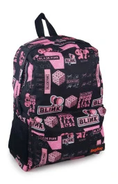 Blackpink Desenli Dijital Baskılı Unisex Günlük Kullanım ve Okul Sırt Çantası - 1