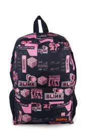 Blackpink Desenli Dijital Baskılı Unisex Günlük Kullanım ve Okul Sırt Çantası - 3