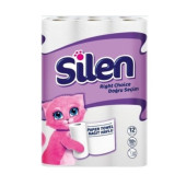 Silen Kağıt Havlu 2 Katlı 12 Rulo - 1