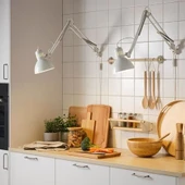 IKEA Beyaz Tertial Çalışma Ofis Çizim Masası Lambası - 3