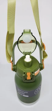 Shotay Phone Holder ST-8250 Kulplu-Askılı Pipetli-Pipetsiz 2 farklı kullanım 1000ml Matara Yeşil - 4