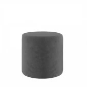 Konfor Silindir Puf Koyu Gri Hafif Rahat Çok Amaçlı - 2