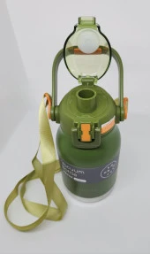 Shotay Phone Holder ST-8250 Kulplu-Askılı Pipetli-Pipetsiz 2 farklı kullanım 1000ml Matara Yeşil - 5