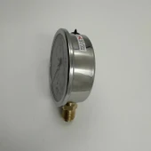 Manometre Gliserinli Alttan Çıkışlı Q100 - 0 - 4 Bar 1/2 - 2