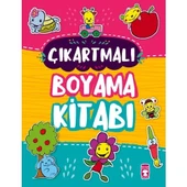 Çıkartmalı Boyama Kitabı Timaş - 1