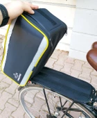 Perlotus 35 LT Arka Bagaj Heybeli Reflektörlü Askılı Büyük Bisiklet Çantası - 4