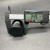 10 cc Cam Amber Krem Kavanozu  - Kapak İçi Contalı- 10ml Kahverengi Krem Kavanozu  x 10 Adet thumbnail 3