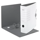 Leitz 1112 Solid Beyaz Lastikli Geniş Klasör - 1