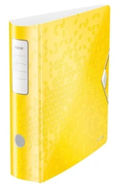 Leitz 1106 Active WOW Sarı Lastikli Geniş Klasör - 1