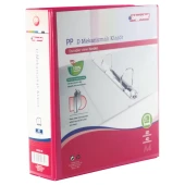 Bigpoint 2D Mekanizmalı Klasör 7 cm Açık Kırmızı - 1