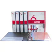 Önder Firma Kls A4 Sırt 3 cm 4D Mekanizma Siyah - 1