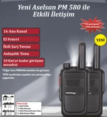 Aselsan PM-580 PMR İKİLİ EL TELSİZİ - 1